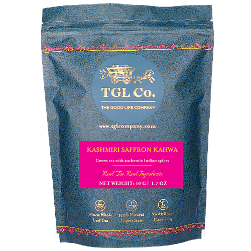 TGL Co. Kashmiri Kahwa Green Tea, 50 g  