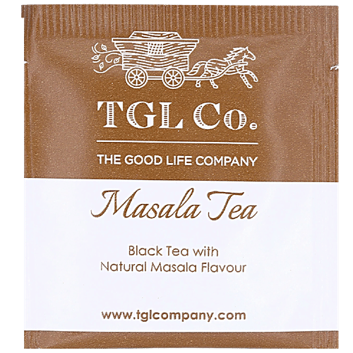 TGL Co. Pure Masala Chai Tea Bags, 37.5 g (25 Bags x 1.5 g each) 