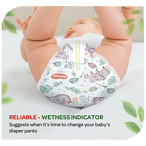 Huggies Nature Care Pants for Babies, Small (S) Size Baby Diaper Pants,Nature's gentle protection with 100% organic cotton, Small Size, 164 pcs