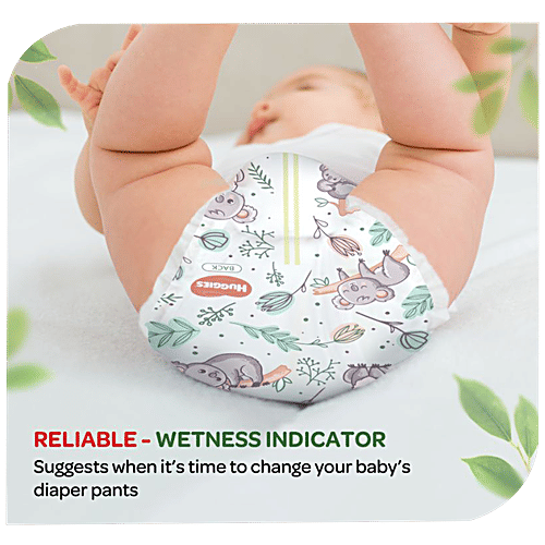 Huggies Nature Care Pants for Babies, Medium (M) Size Baby Diaper Pants,Nature's gentle protection with 100% organic cotton, Small Size, 124 pcs  