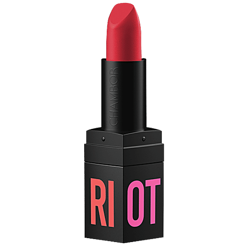 CHAMBOR Matte Riot, 4.5 g # 201- Rocket Rouge 