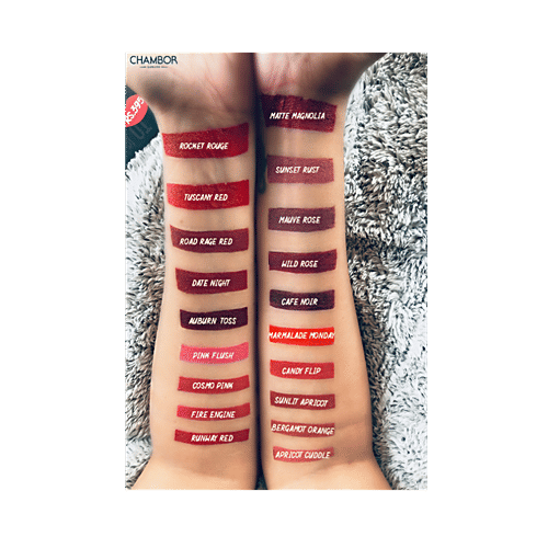 CHAMBOR Matte Riot, 4.5 g # 201- Rocket Rouge 