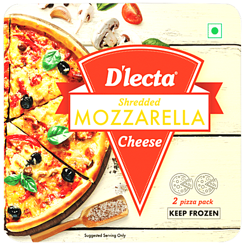 Buy D'lecta Shredded Mozzarella Cheese Online at Best Price of Rs 99