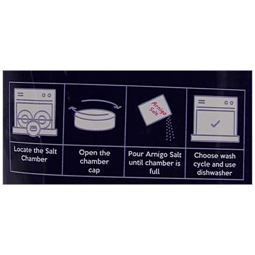 ARNIGO Dishwasher Salt, 1 Kg  