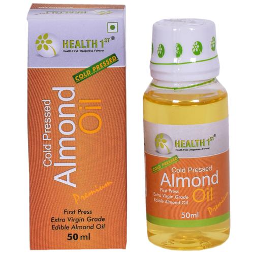 Buy Health 1st Almond Oil - Cold Pressed Online at Best Price of Rs 225 ...