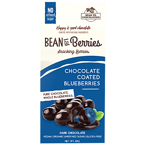 Bean To Berries Blueberry, 80 g Box 