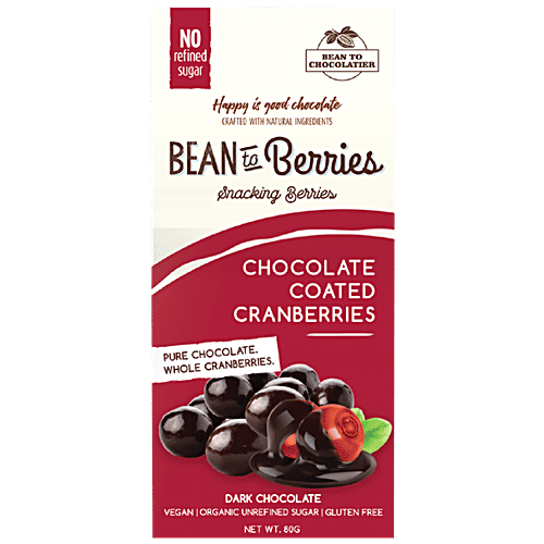 Bean To Berries Cranberry, 80 g Box 