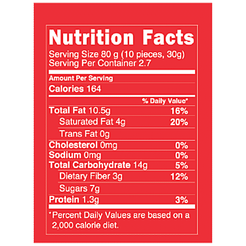 Bean To Berries Sugarfree Cranberry, 80 g Box 