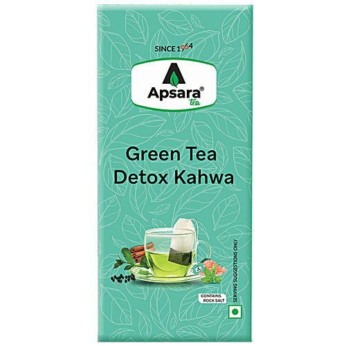 Apsara Detox Kahwa Green Tea, 90 g (36 Bags x 2.5 g each) 