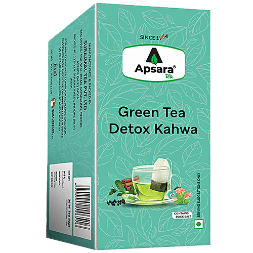 Apsara Detox Kahwa Green Tea, 90 g (36 Bags x 2.5 g each) 