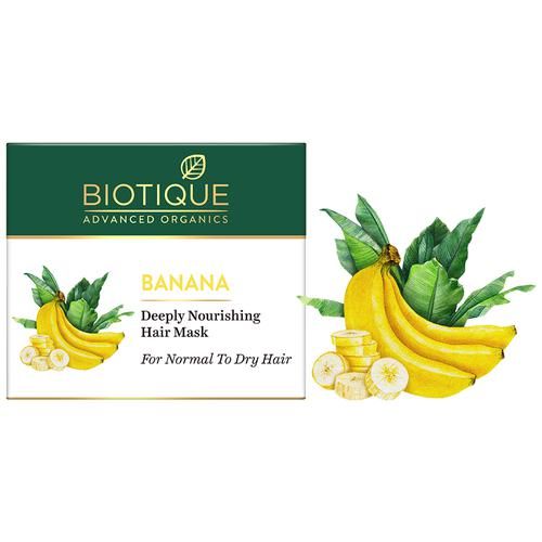 BIOTIQUE Banana Deeply Nourishing Hair Mask, 175 g  