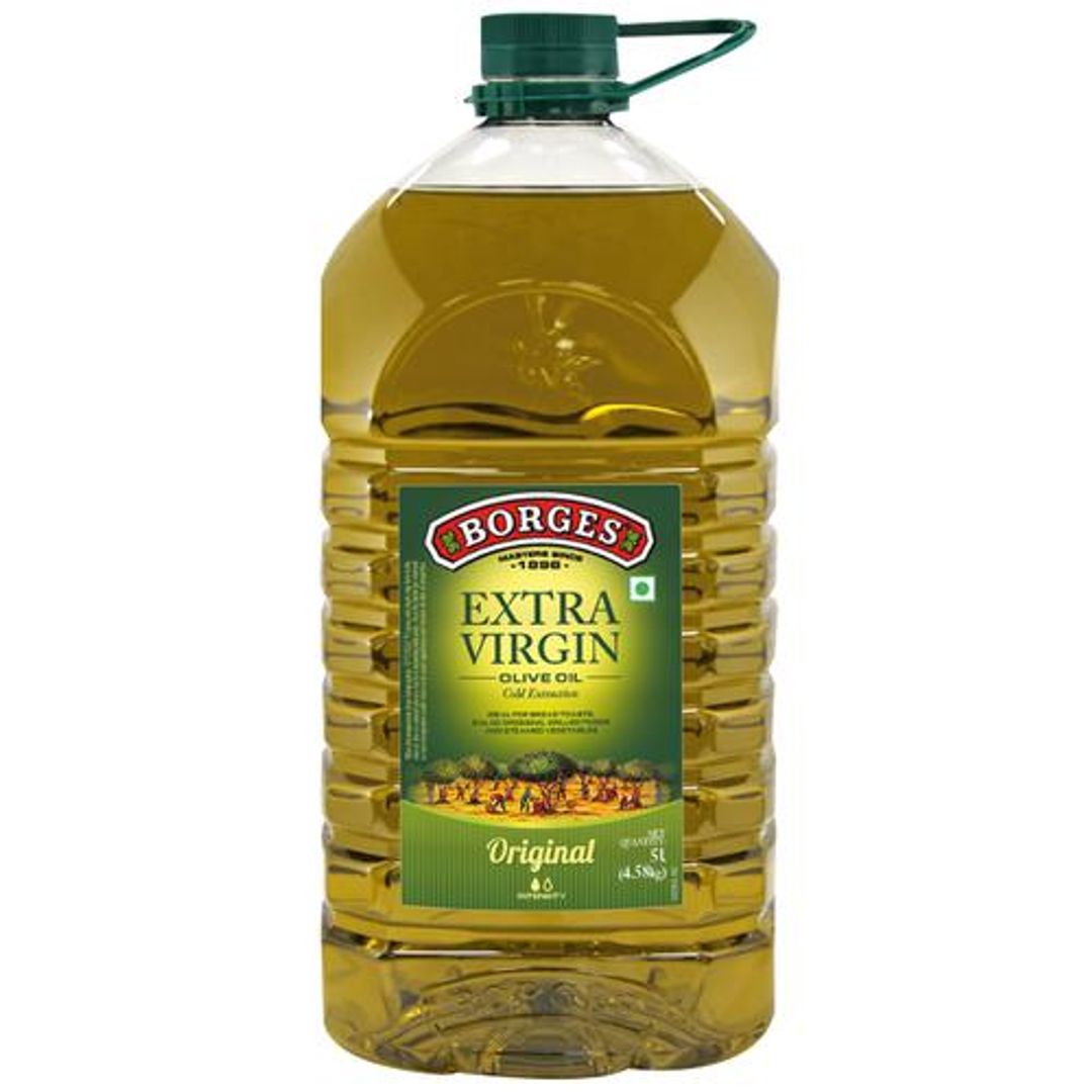 BORGES Extra Virgin Olive Oil, 5 L Pet Jar