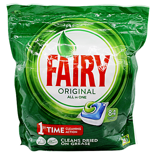 Buy Fairy Original AllInOne Regular Dishwasher Tablets Online at Best