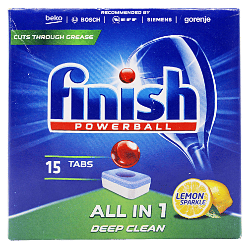 Buy Finish All In One Max Dishwasher Tablets Lemon Online at Best