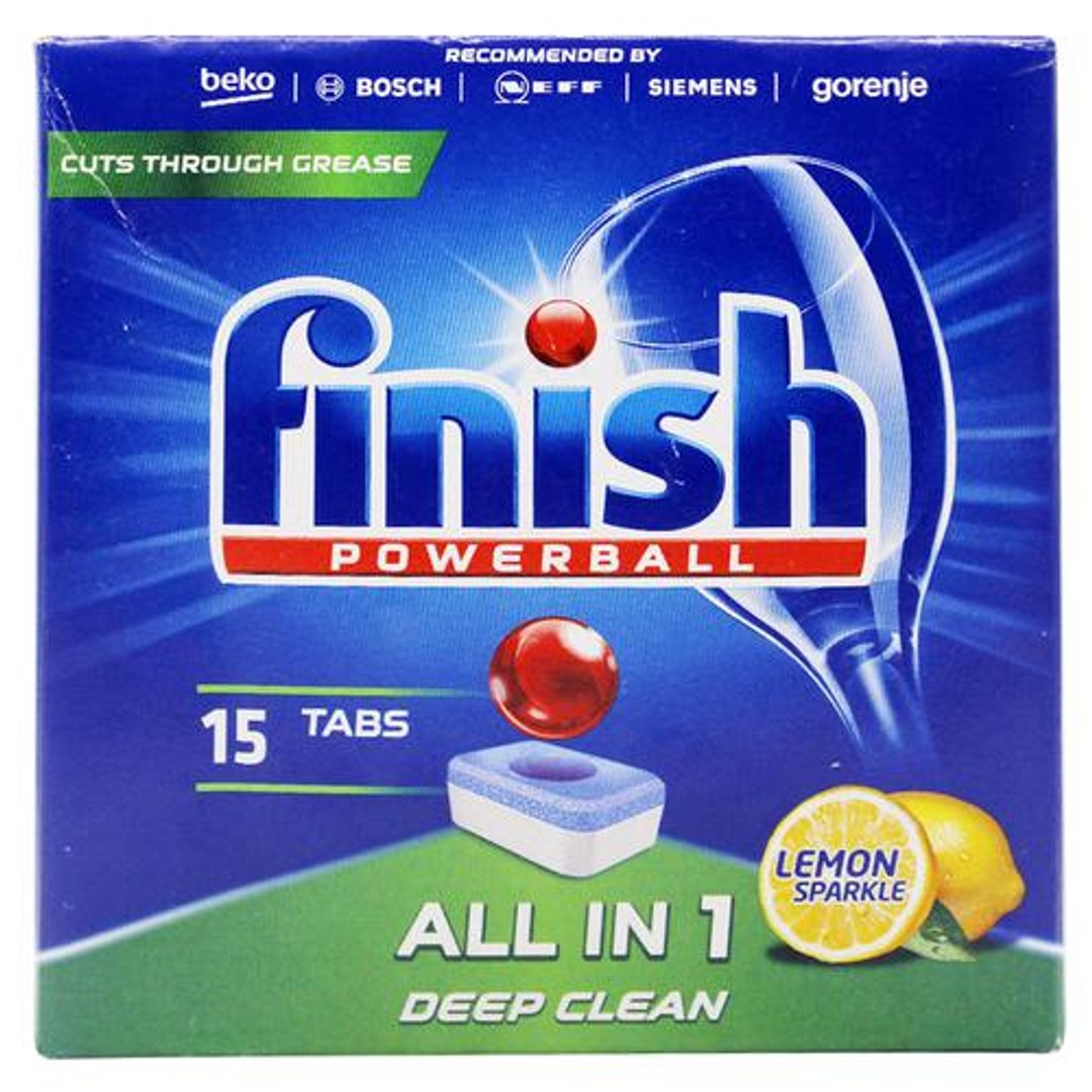 Buy Finish All In One Max Dishwasher Tablets Lemon Online at Best