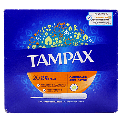 Buy Tampax Super Plus Tampons Imported Online at Best Price of Rs 369