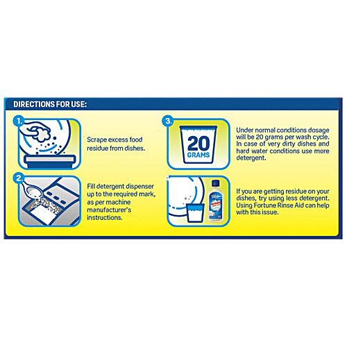 Fortune  Dishwasher Detergent, 1 L  