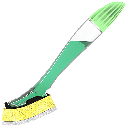 Buy Dishmatic Style Fillable Dish Wand Sponge With Handle for