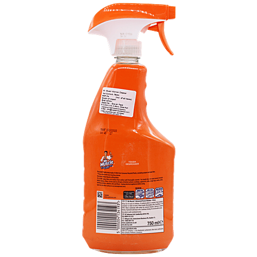 Mr. Muscle Kitchen Cleaner - With Advanced Power, Fights Tough stains & Grease, Lemon Fragrance, 750 ml  