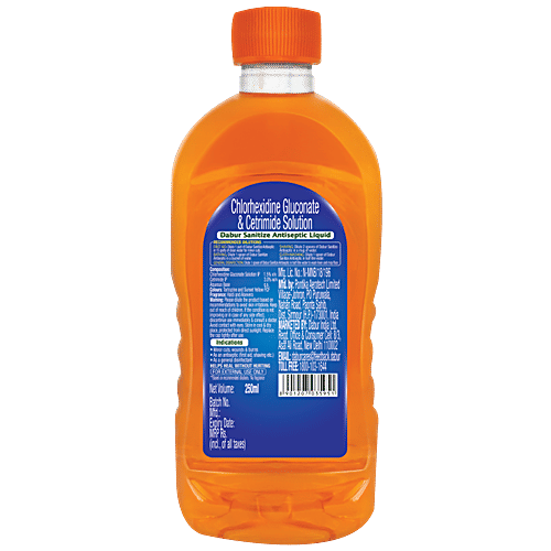 Dabur Sanitize - Antiseptic Liquid, 250 ml  