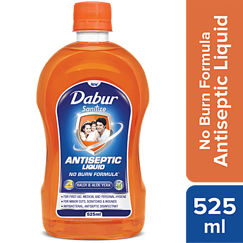 Dabur Sanitize - Antiseptic Liquid, 525 ml  