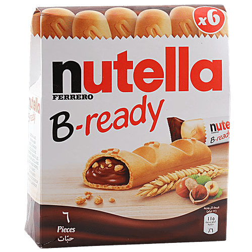 Ferrero Nutella B-Ready, 132 g Carton 