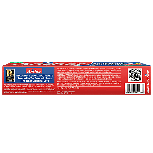 Anchor White Toothpaste, 150 g  