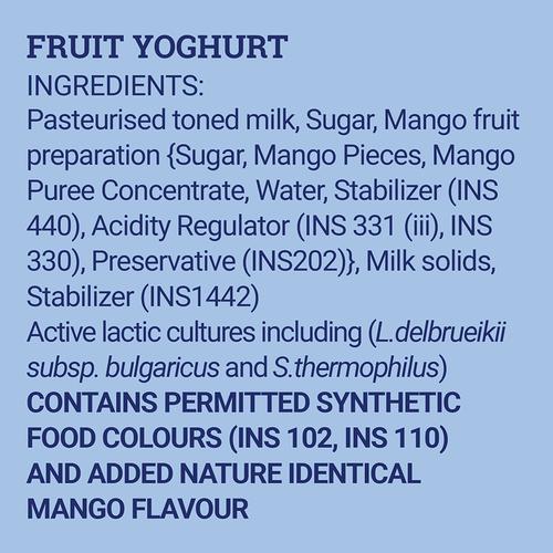 Mamie Yova French Yogurt - Mango, 90 g Cup 
