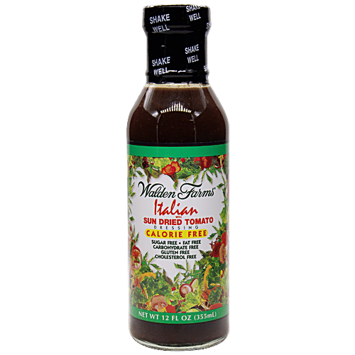 Walden Farms Italian Sun-Dried Tomato Dressing - Calorie Free, Imported, 355 ml  