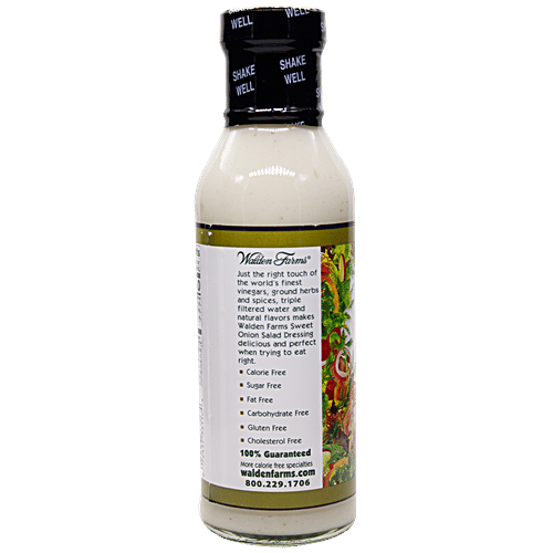 Walden Farms Jersey Sweet Onion Dressing - Calorie Free, Imported, 355 ml  