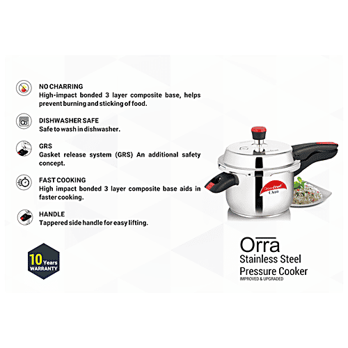 Buy Greenchef Stainless Steel Induction Bottom Outer Lid Pressure