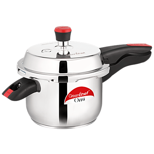 Buy Greenchef Stainless Steel Induction Bottom Outer Lid Pressure Cooker Orra Online at Best