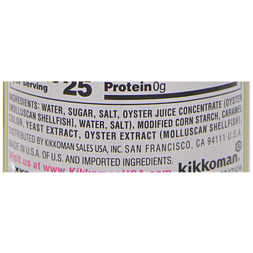 Kikkoman Oyster Sauce - Flavored, Imported, 357 g  