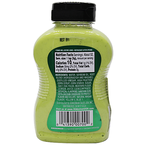 Buy Kikkoman Wasabi Sauce Sandwiches & Dipping, Imported Online at