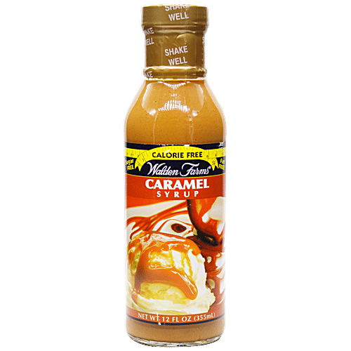 Walden Farms Caramel Syrup - Calorie Free, Imported, 355 ml  