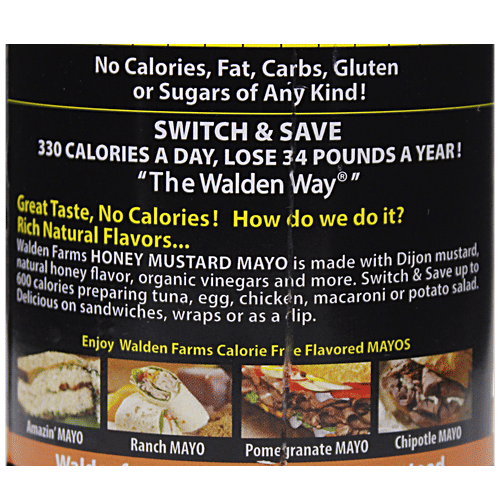 Buy Walden Farms Honey Mustard Mayo Calorie Free, Imported Online at