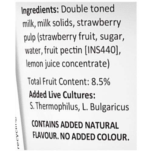 agapi Greek Yoghurt - Strawberry, 90 g  
