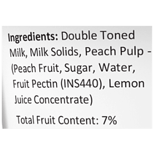 agapi Greek Yoghurt - Peach, 90 g  