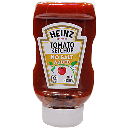 Buy Heinz Tomato Ketchup No Salt Added, Imported Online at Best Price of Rs 695 bigbasket