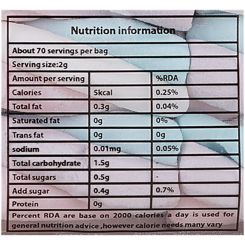 Marshmallow Fluffy Marshmallow - Vegetarian, 140 g  Fluffy
  Vegetarian