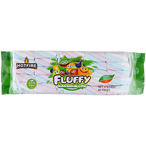 Marshmallow Fluffy Marshmallow - Vegetarian, 140 g  Fluffy
  Vegetarian