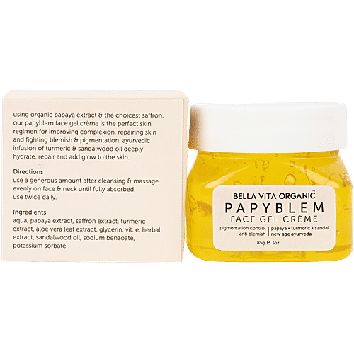 Bella Vita Organic PapyBlem Face Gel Cream, 85 g  