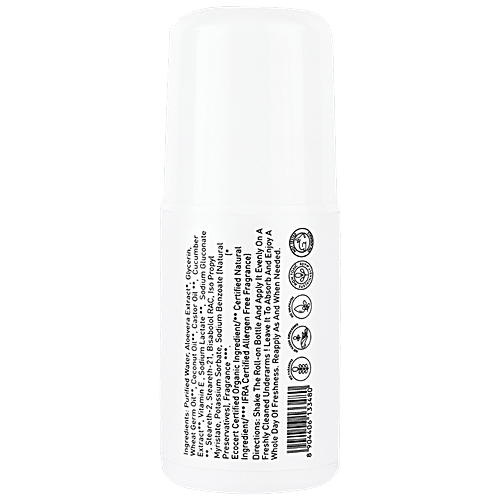 Bella Vita Organic DeoWhite Under Arm Skin Lightening Roll On - For Men, 75 ml  