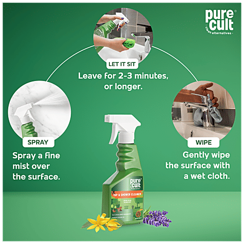 Buy PureCult Tap & Shower Cleaner Online at Best Price of Rs 399