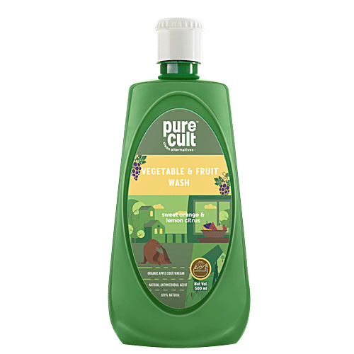 Buy PureCult Vegetable & Fruit Wash Online at Best Price of Rs 299 bigbasket