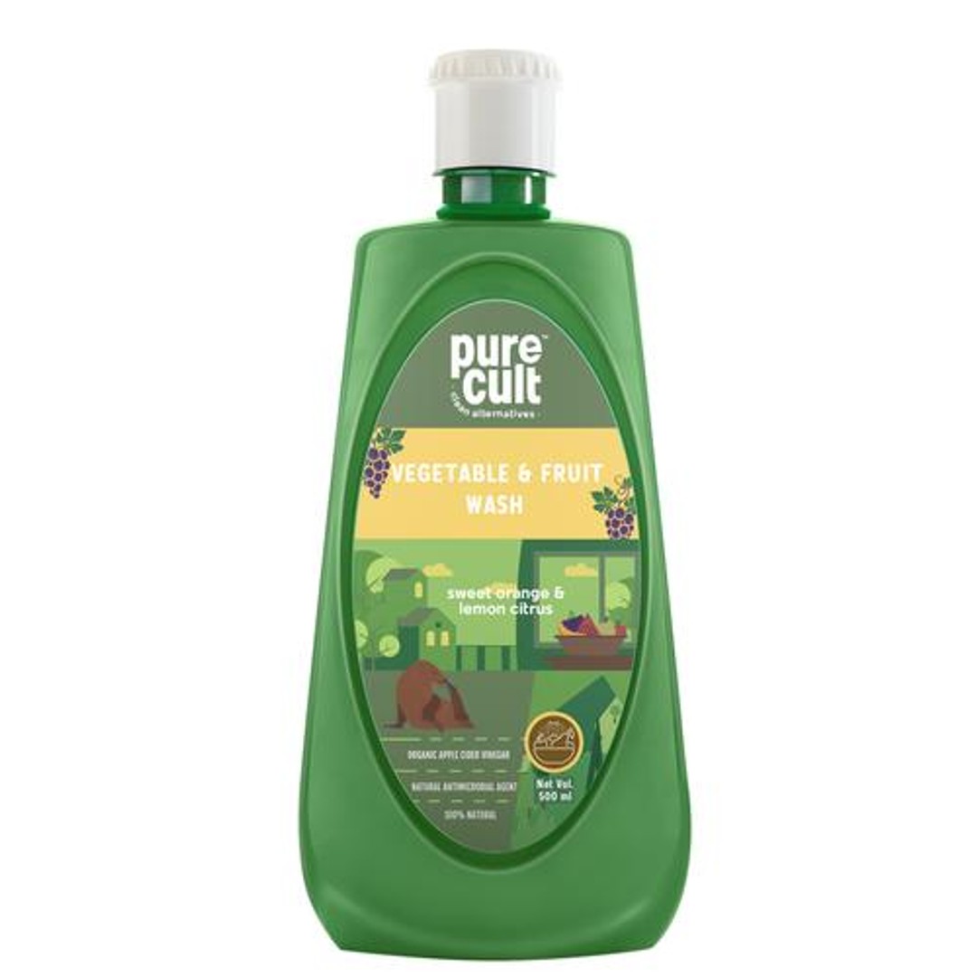 Buy PureCult Vegetable & Fruit Wash Online at Best Price of Rs 299 bigbasket