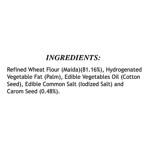 Haldiram's Plain Namak Para Bites, 250 g  