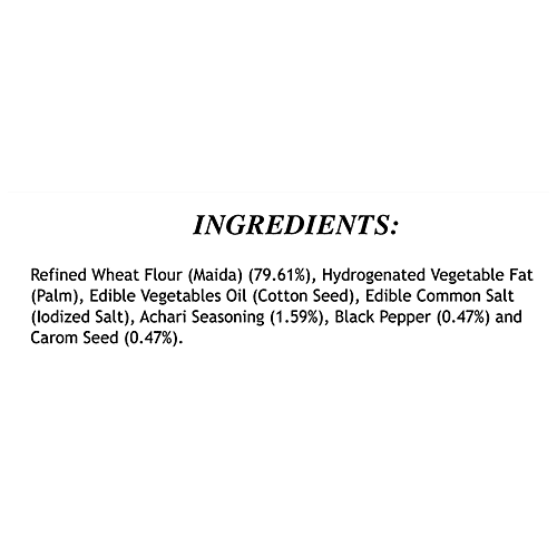Haldiram's Achari Cubes Mathi, 250 g