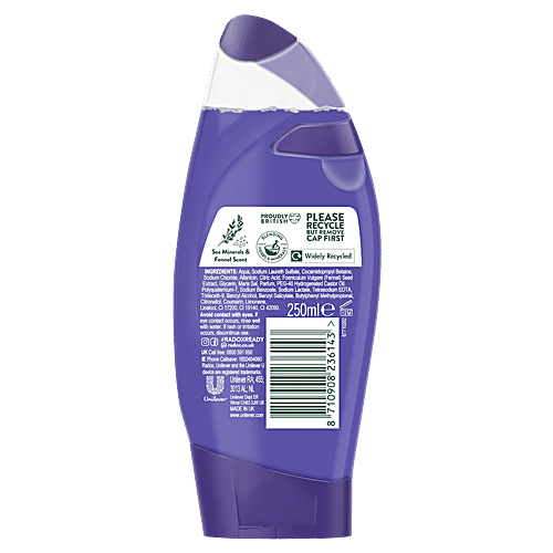 Radox Shower Gel Feel Relaxed with Waterlily, Lavender & Natural Fragrances, 250 ml  