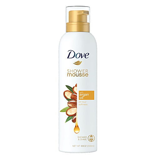 Buy Dove Shower Gel Shower Mousse With Argan Oil Online at Best Price